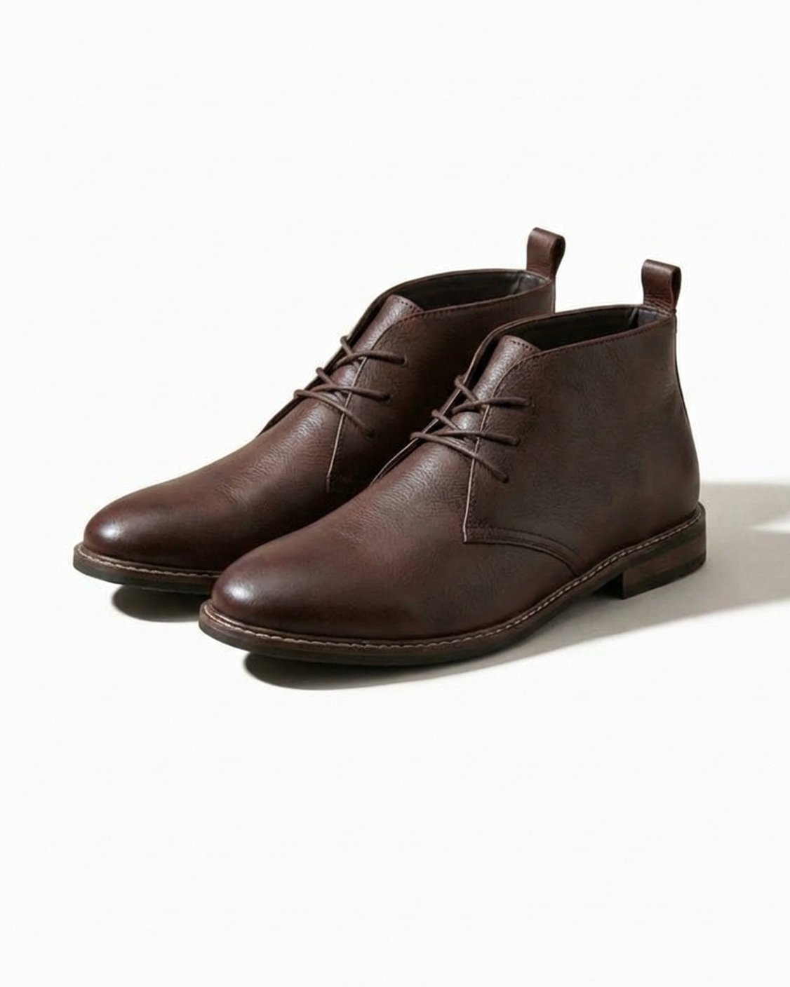 Men's Full-Grain Leather Chukka Boots | William Lace-Up