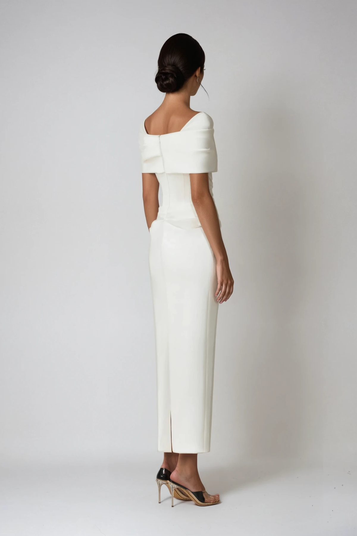 Black Off Shoulder Maxi Dress – Elegant Evening Wear