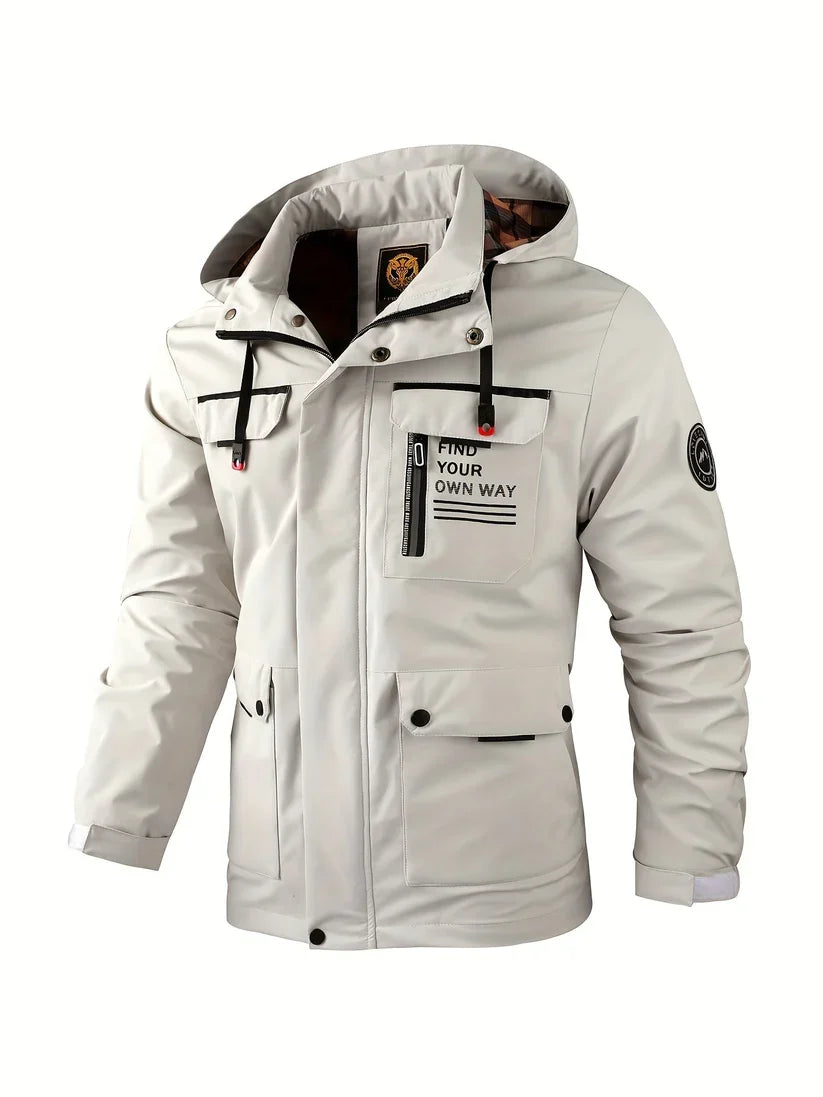 Waterproof Winter Jacket Men | Angelica Insulated Hood Coat