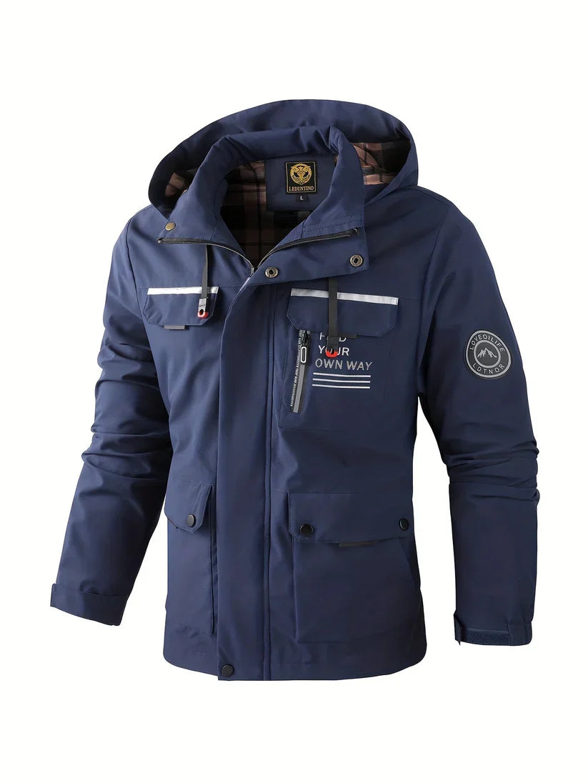 Waterproof Winter Jacket Men | Angelica Insulated Hood Coat