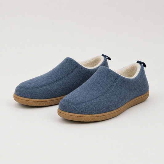 Orthopedic Fleece Slippers for Men & Women – Supportive House Shoes