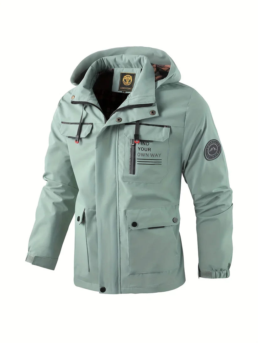 Waterproof Winter Jacket Men | Angelica Insulated Hood Coat