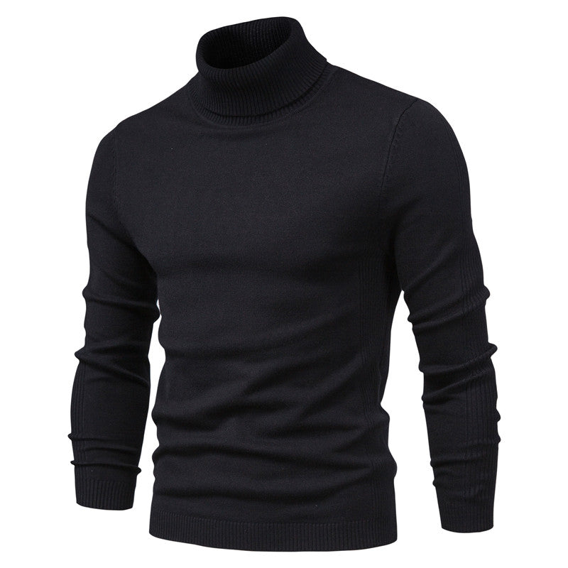 Men's Turtleneck Knit Sweater | Casual Andrew Style