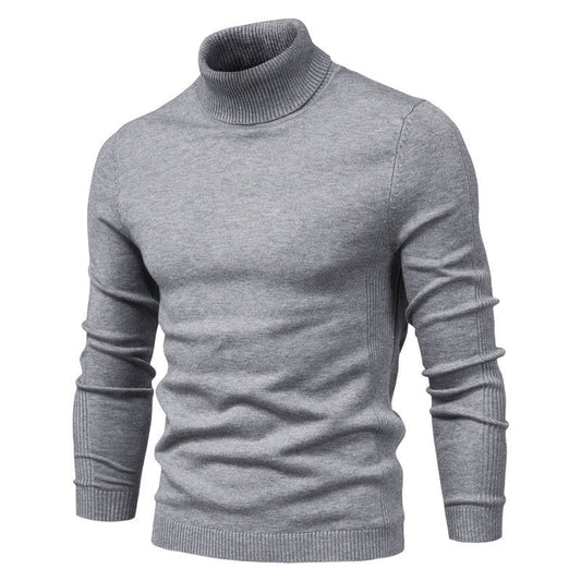 Men's Turtleneck Knit Sweater | Casual Andrew Style