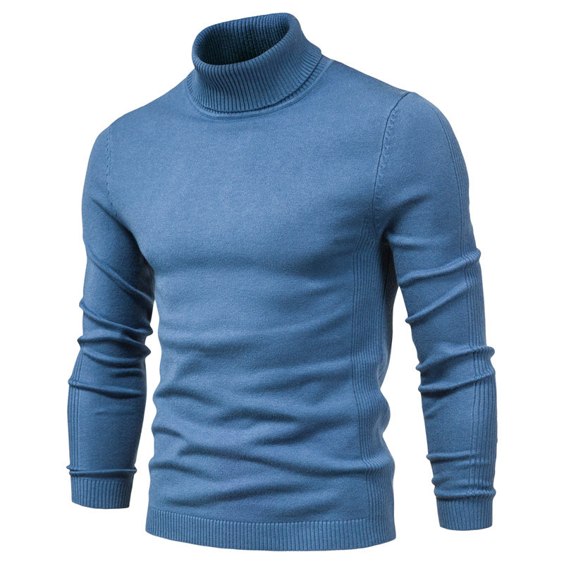 Men's Turtleneck Knit Sweater | Casual Andrew Style