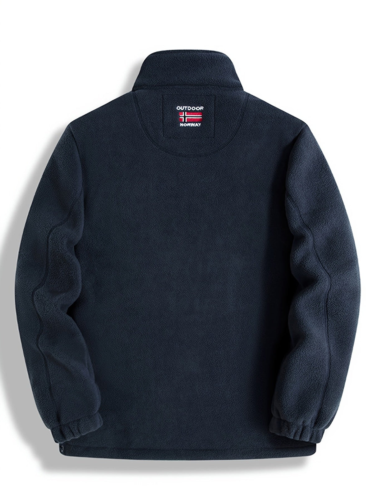 Fleece Zip Jacket Men | Jayden Classic Outdoor Jacket