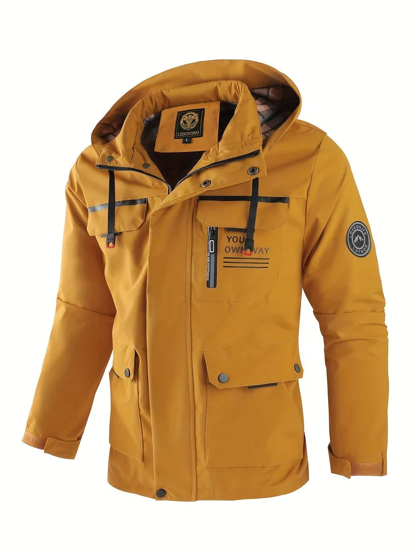 Waterproof Winter Jacket Men | Angelica Insulated Hood Coat