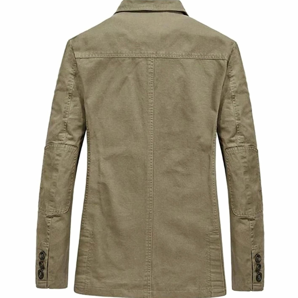 Cotton Men's Casual Blazer – Lightweight Tailored Notch Lapel