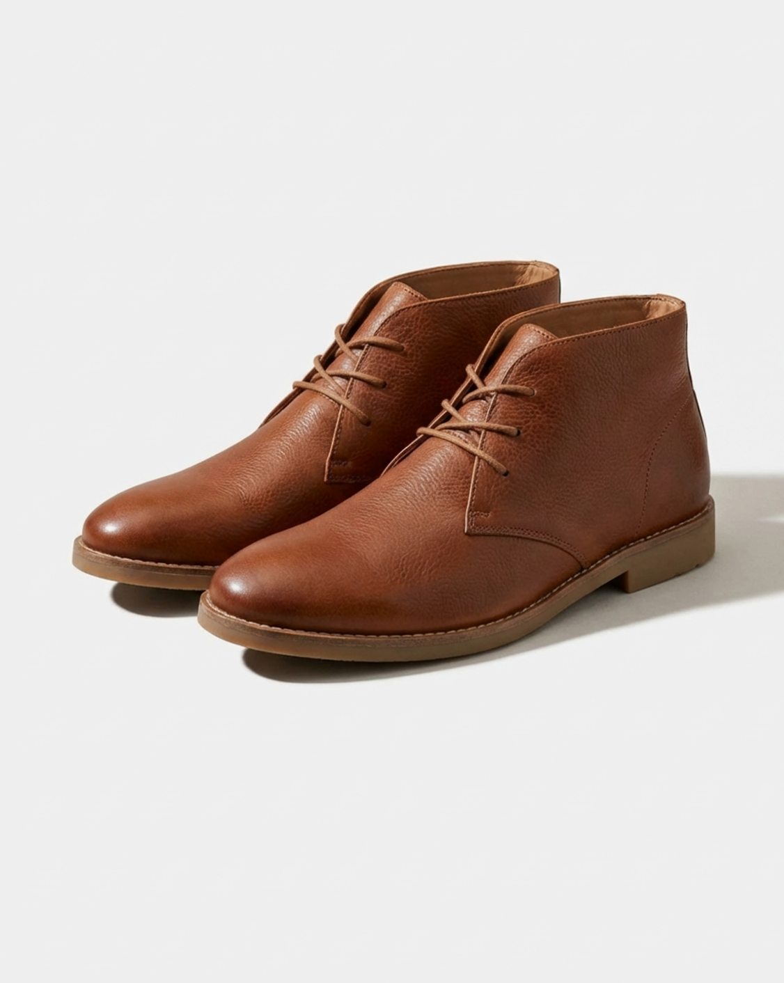 Men's Full-Grain Leather Chukka Boots | William Lace-Up