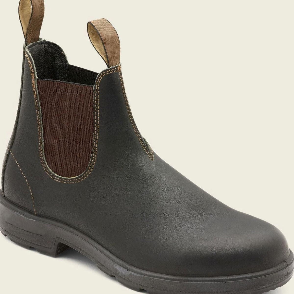 Men's Leather Chelsea Boots Slip-On Rugged Sole | Jesse London
